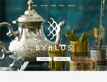 Tablet Screenshot of byblostoronto.com